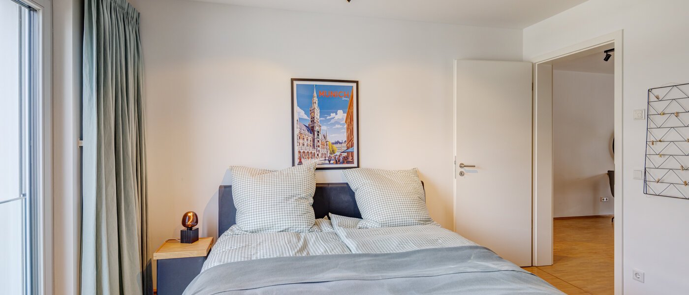 квартира München Neuperlach 01 спальная комната 14160