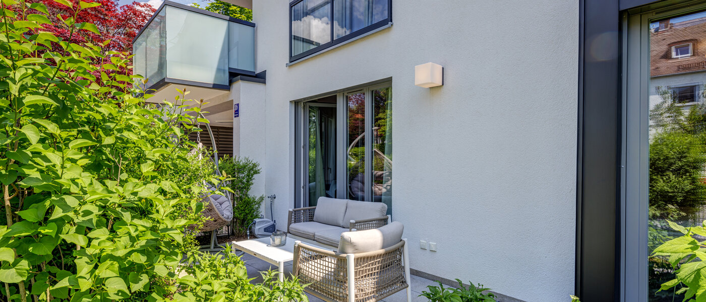 квартира München Obermenzing 01 терраса 14168