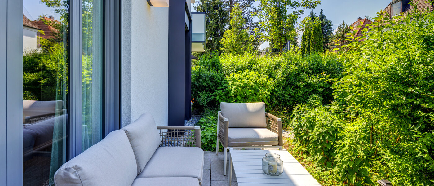 квартира München Obermenzing 03 терраса 14168