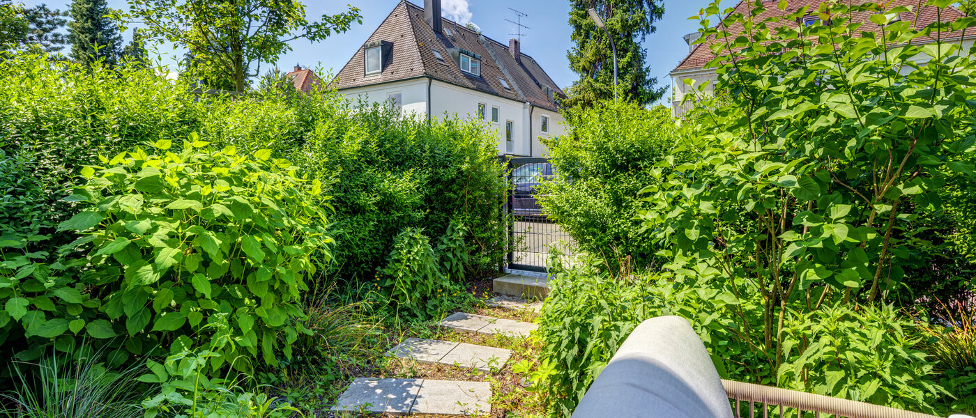 квартира München Obermenzing 04 терраса 14168