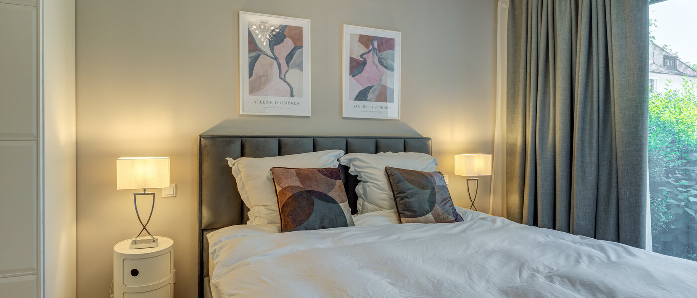 квартира München Obermenzing 01 спальная комната 14168