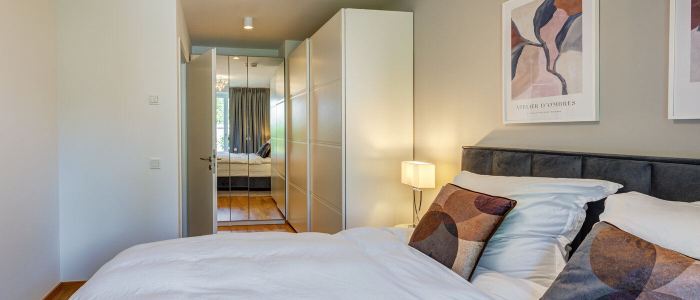 квартира München Obermenzing 03 спальная комната 14168