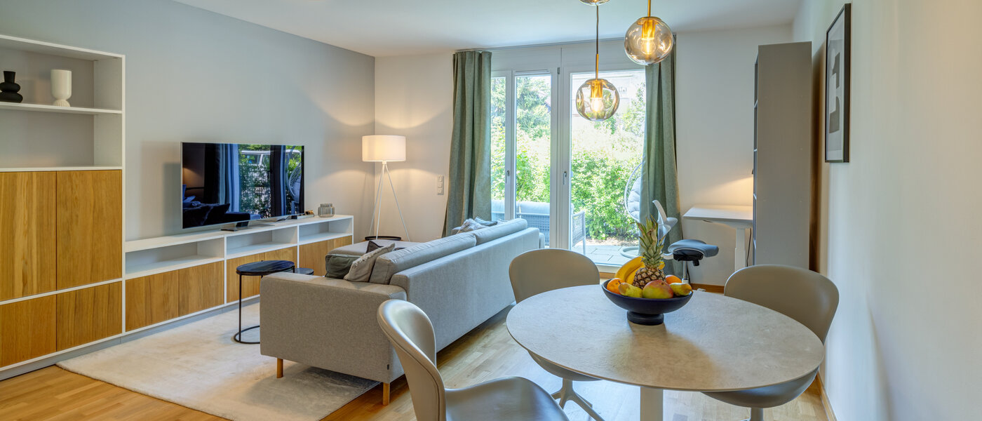 квартира München Obermenzing 01 жилое пространство 14168