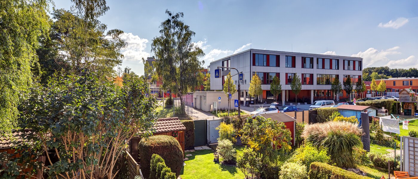 Таун-хаус Germering 01 вид из окна 14170