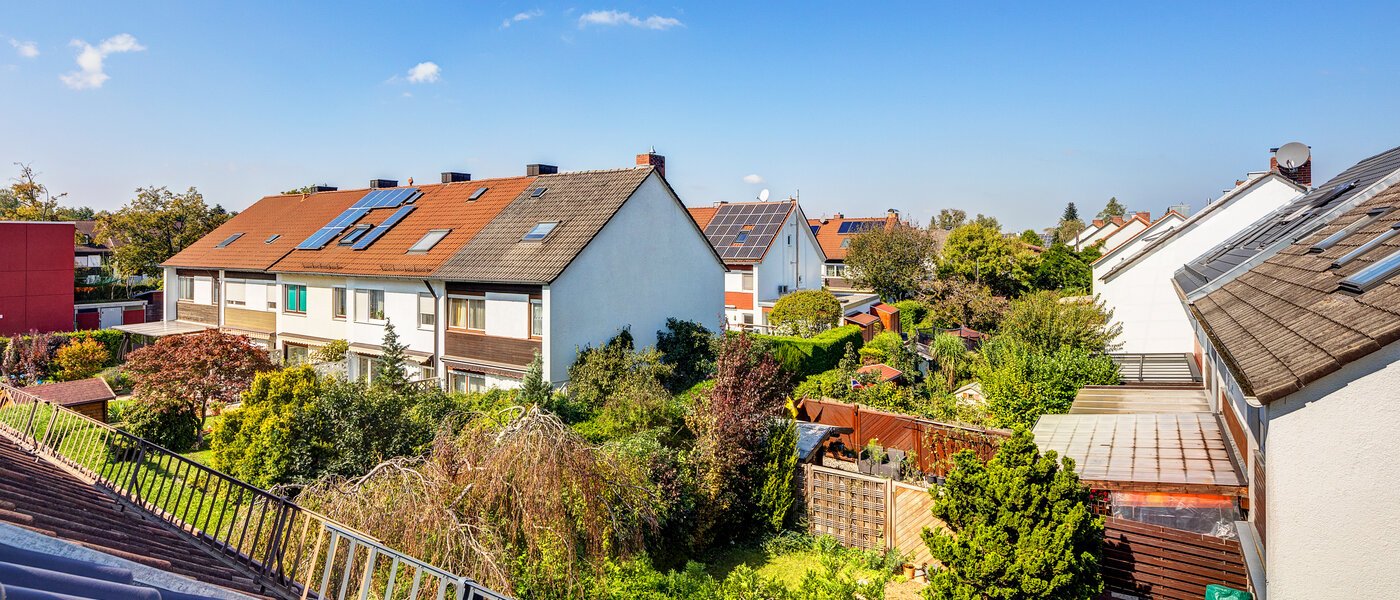 Таун-хаус Germering 02 вид из окна 14170