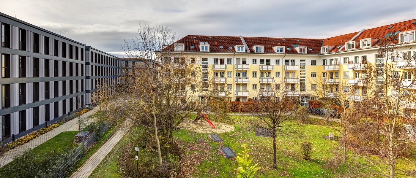 квартира Dachau 01 вид из окна 14177