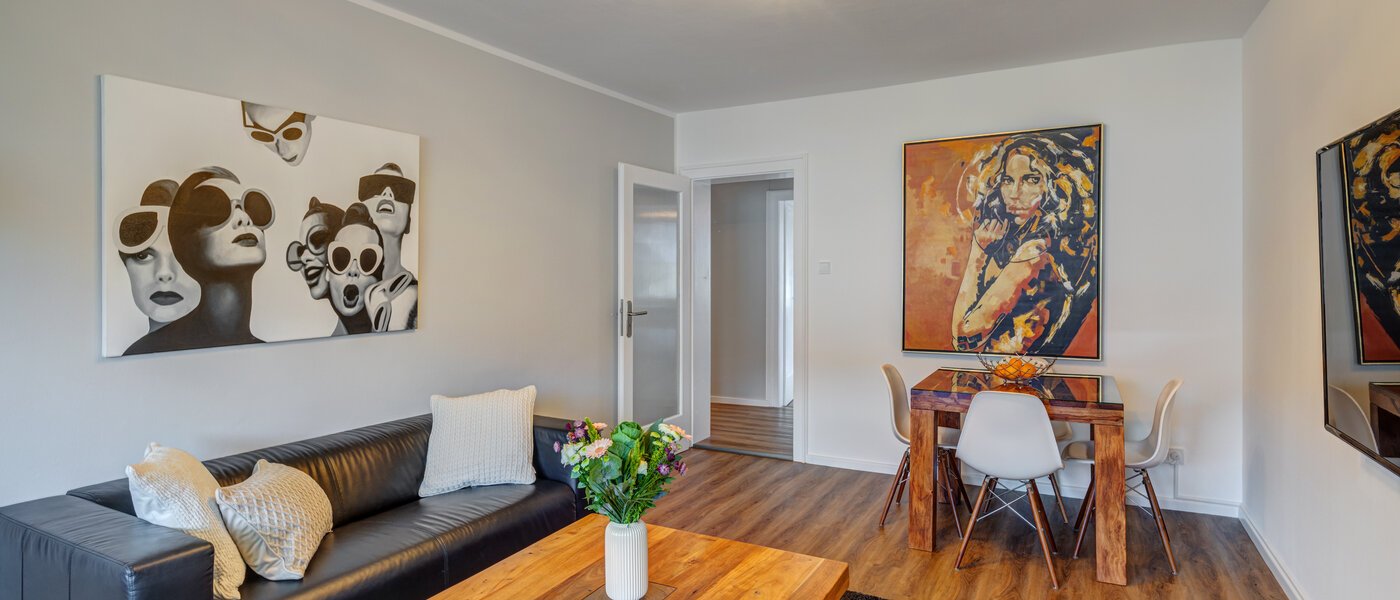 квартира München Schwabing-West 03 жилое пространство 14190