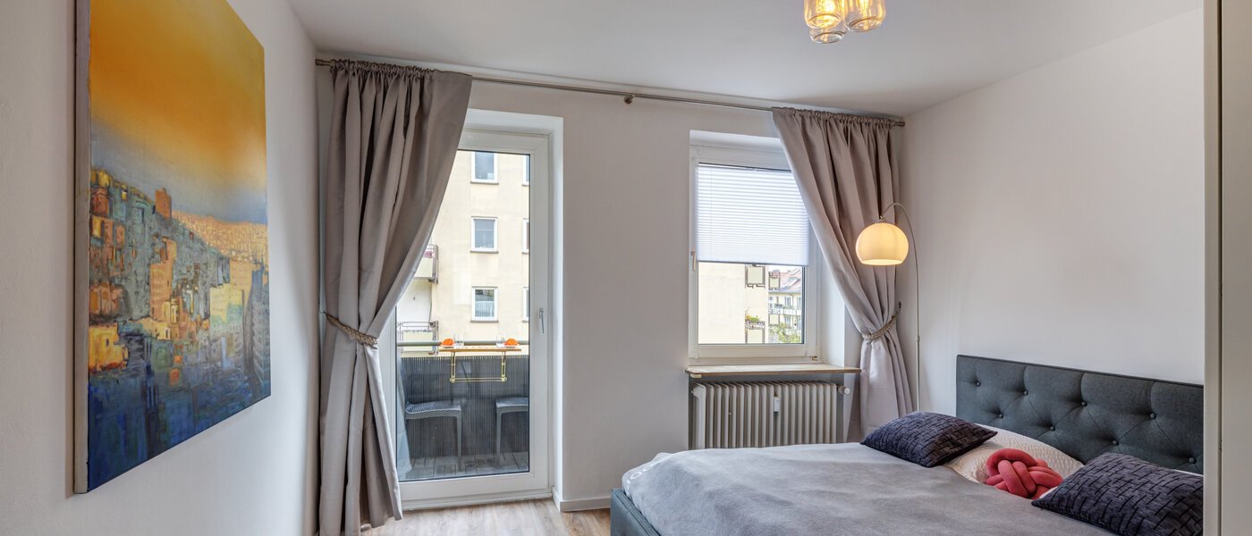 квартира München Schwabing-West 01 1-я спальная комната 14190