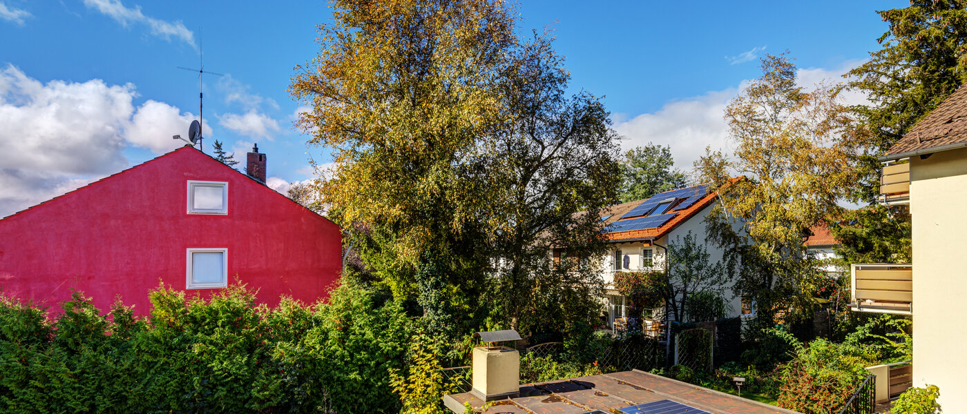 квартира Gröbenzell 03 вид из окна 14192