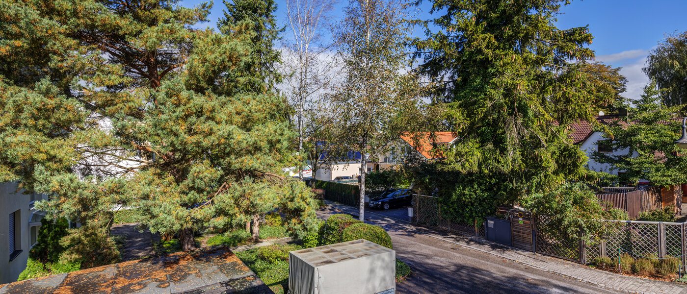 квартира Gröbenzell 05 вид из окна 14192