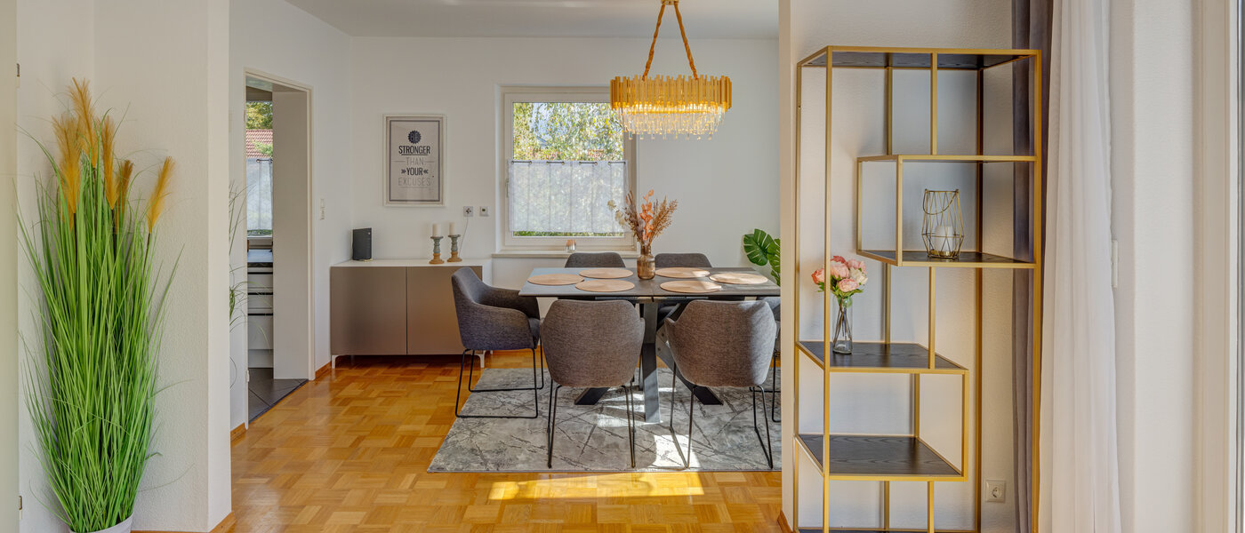 квартира Gröbenzell 01 обеденный зал 14192