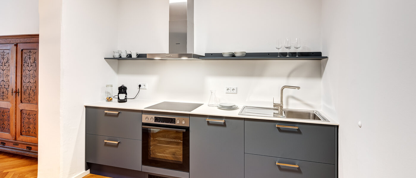 квартира München Maxvorstadt - Museumsviertel 01 кухня 14203