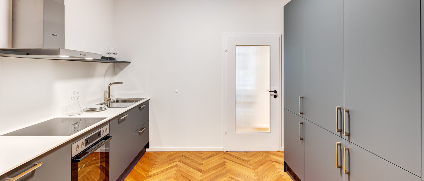 квартира München Maxvorstadt - Museumsviertel 02 кухня 14203