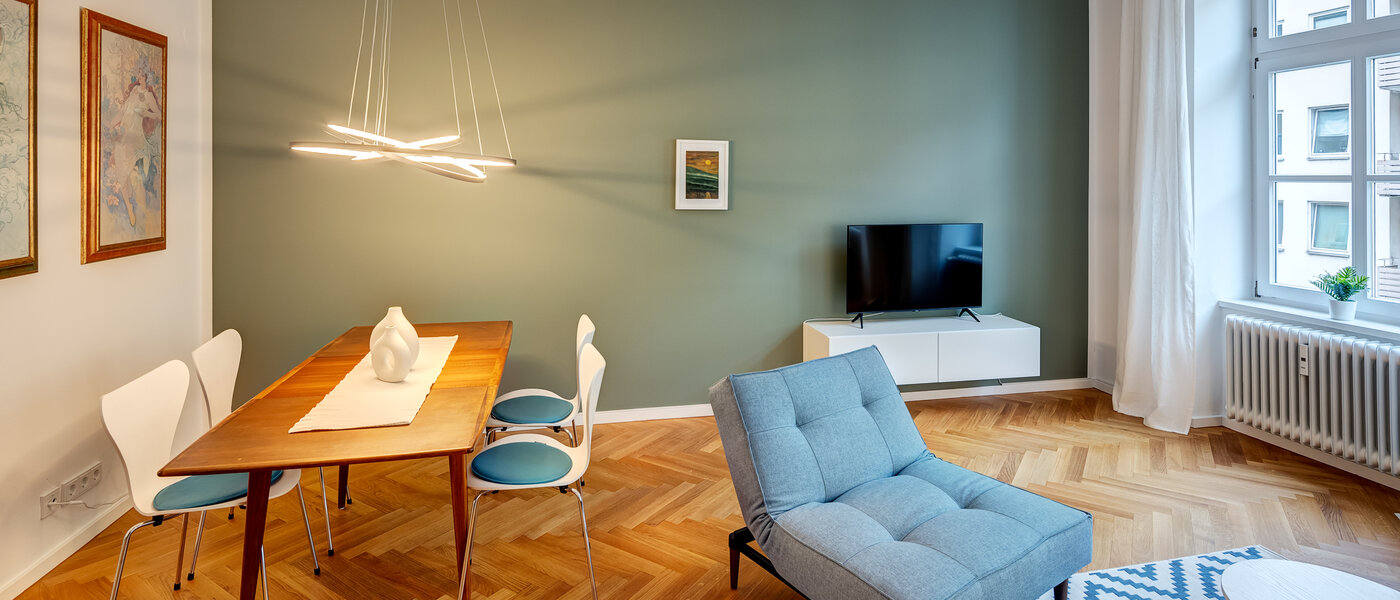 квартира München Maxvorstadt - Museumsviertel 02 жилое пространство 14203