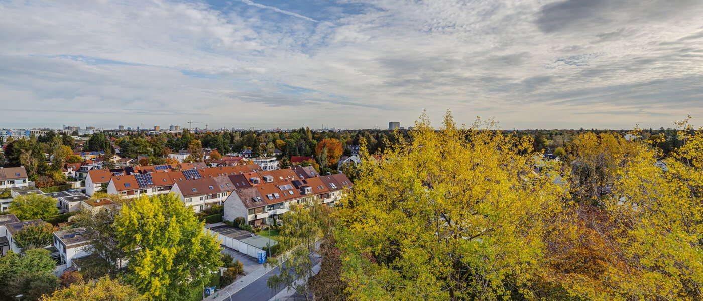 квартира München Parkstadt Solln 03 вид из окна 14205