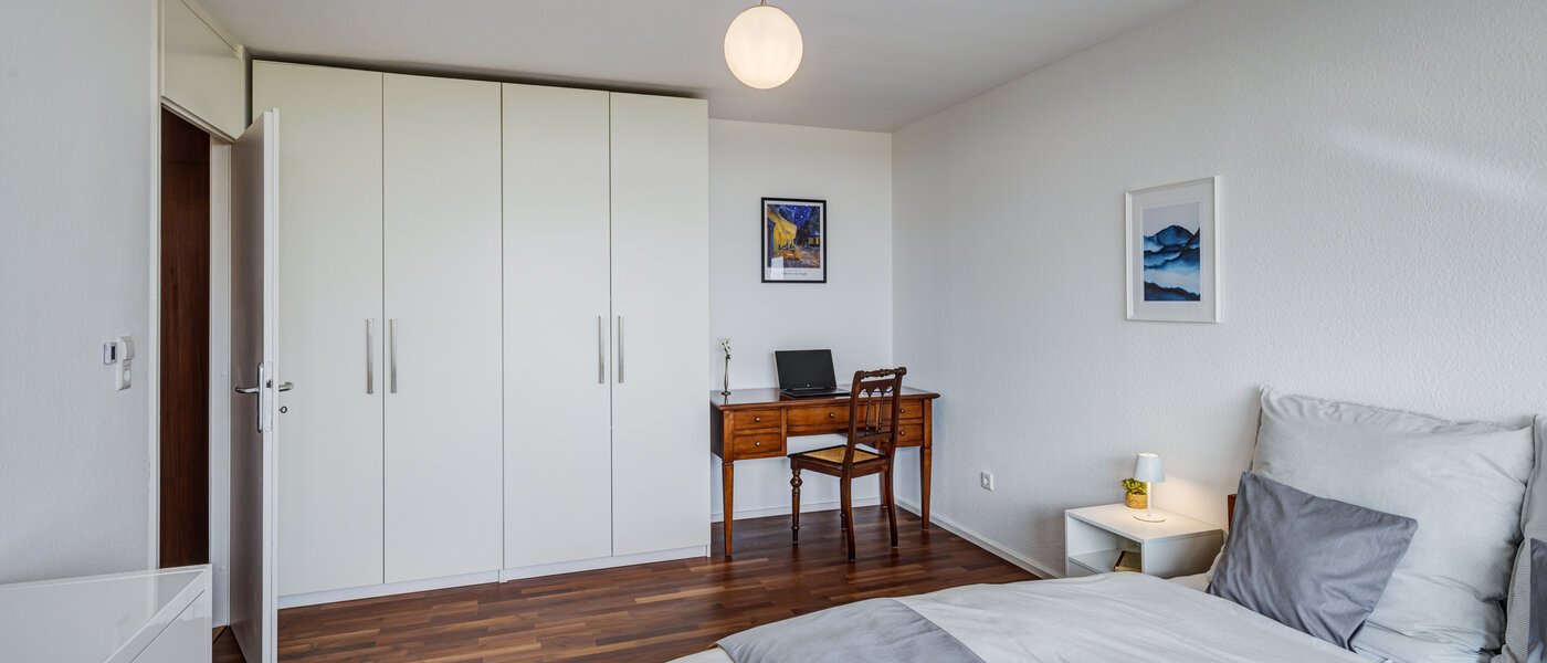 квартира München Parkstadt Solln 03 спальная комната 14205