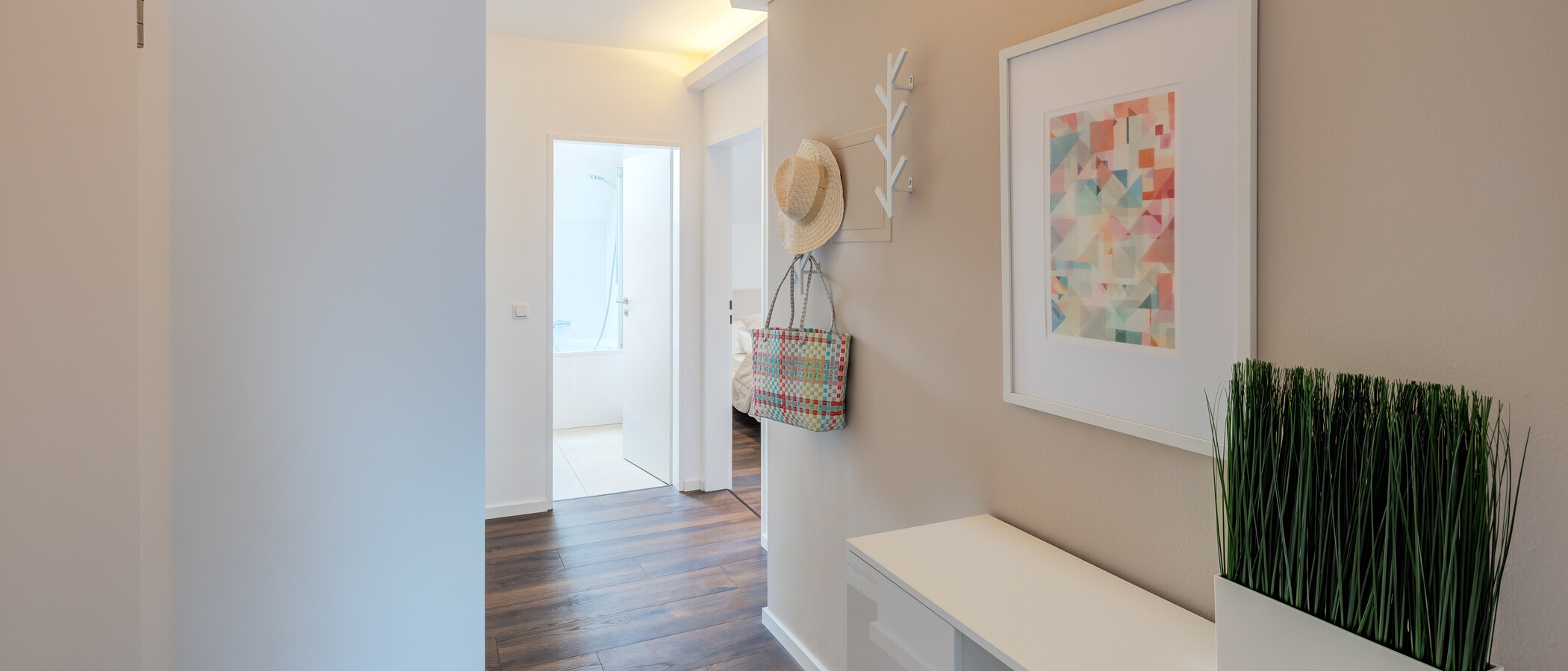 мансардная квартира München Großhadern 01 коридор 14211