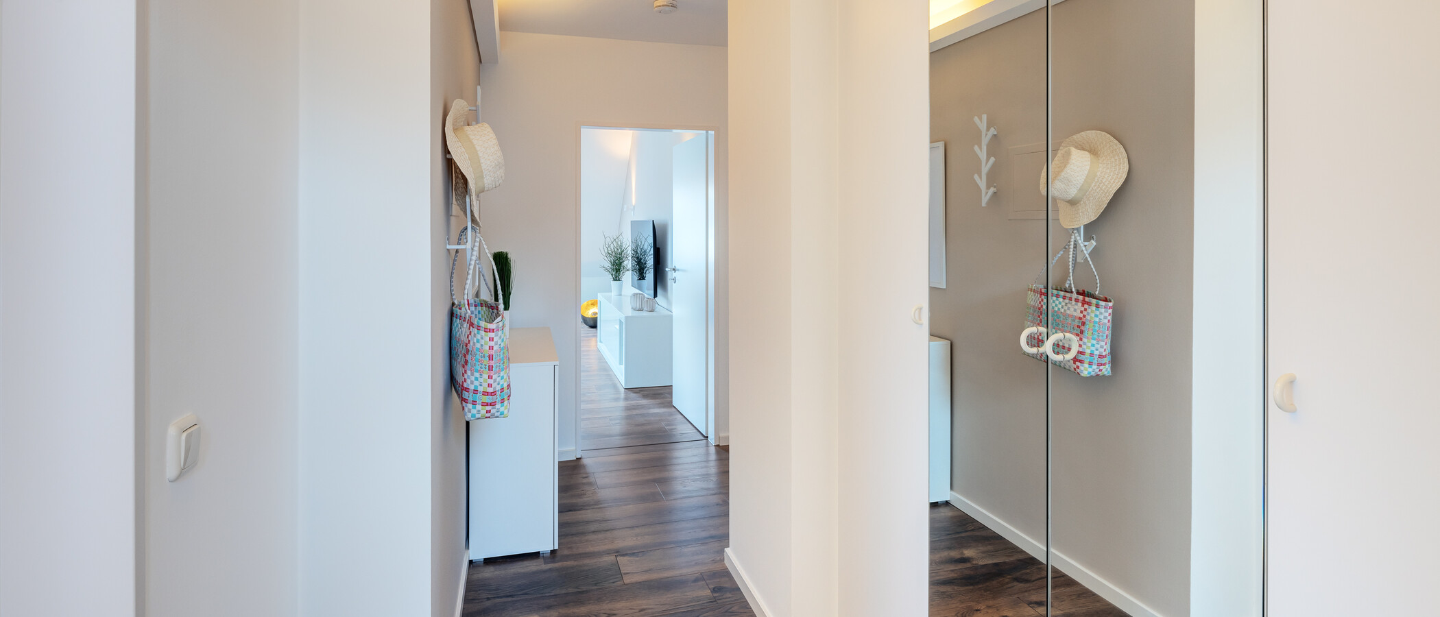 мансардная квартира München Großhadern 03 коридор 14211