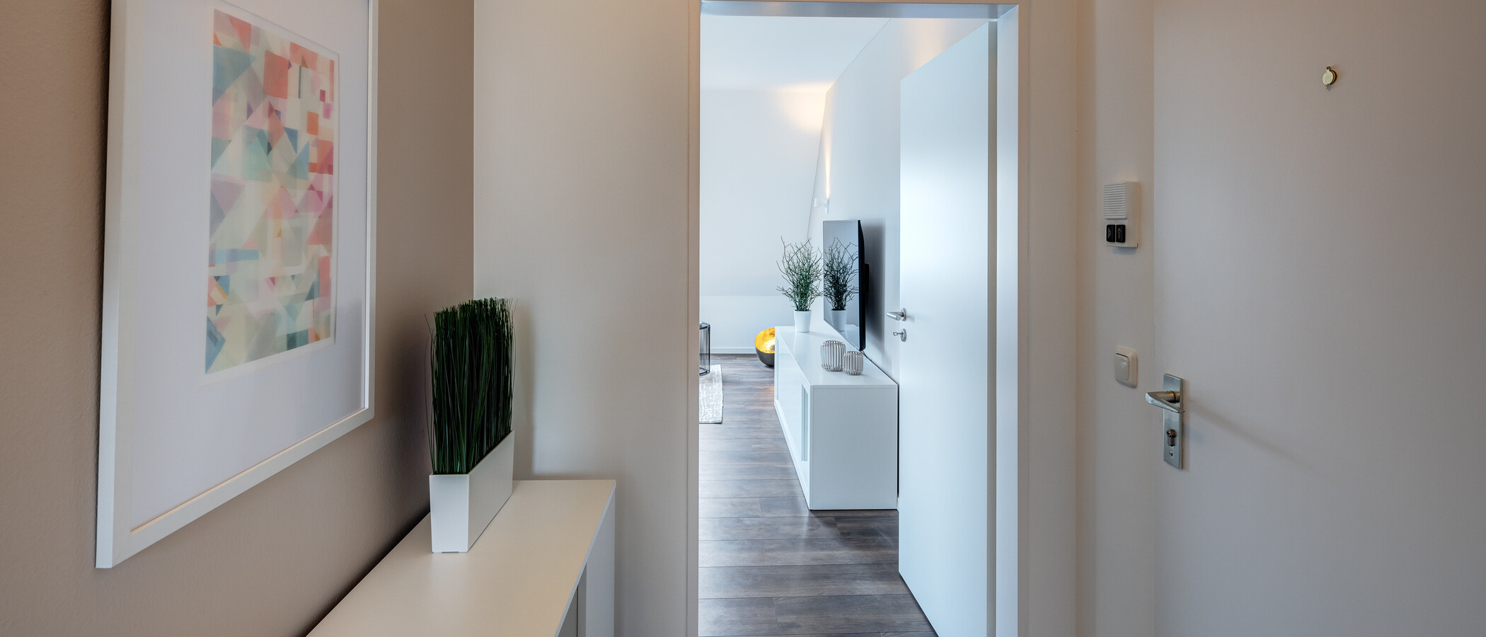 мансардная квартира München Großhadern 04 коридор 14211