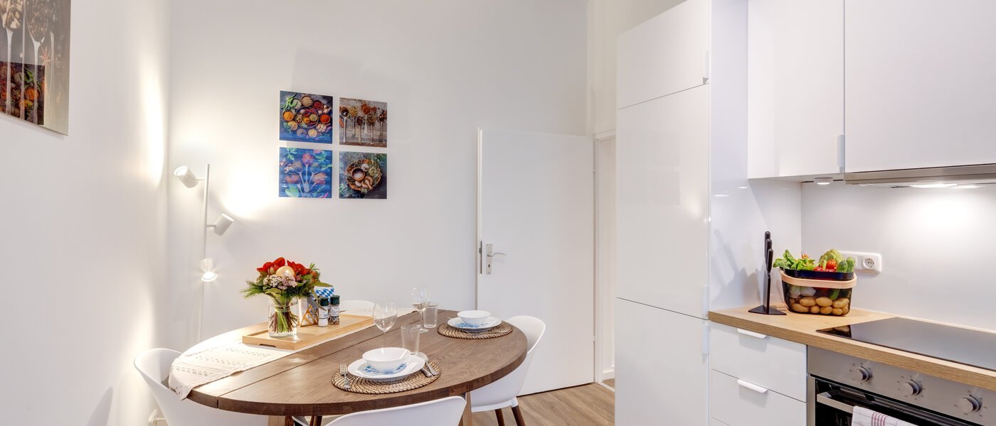 квартира München Lehel 01 кухня 14214