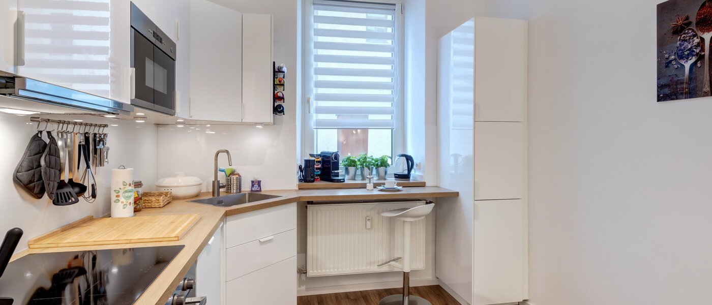 квартира München Lehel 03 кухня 14214