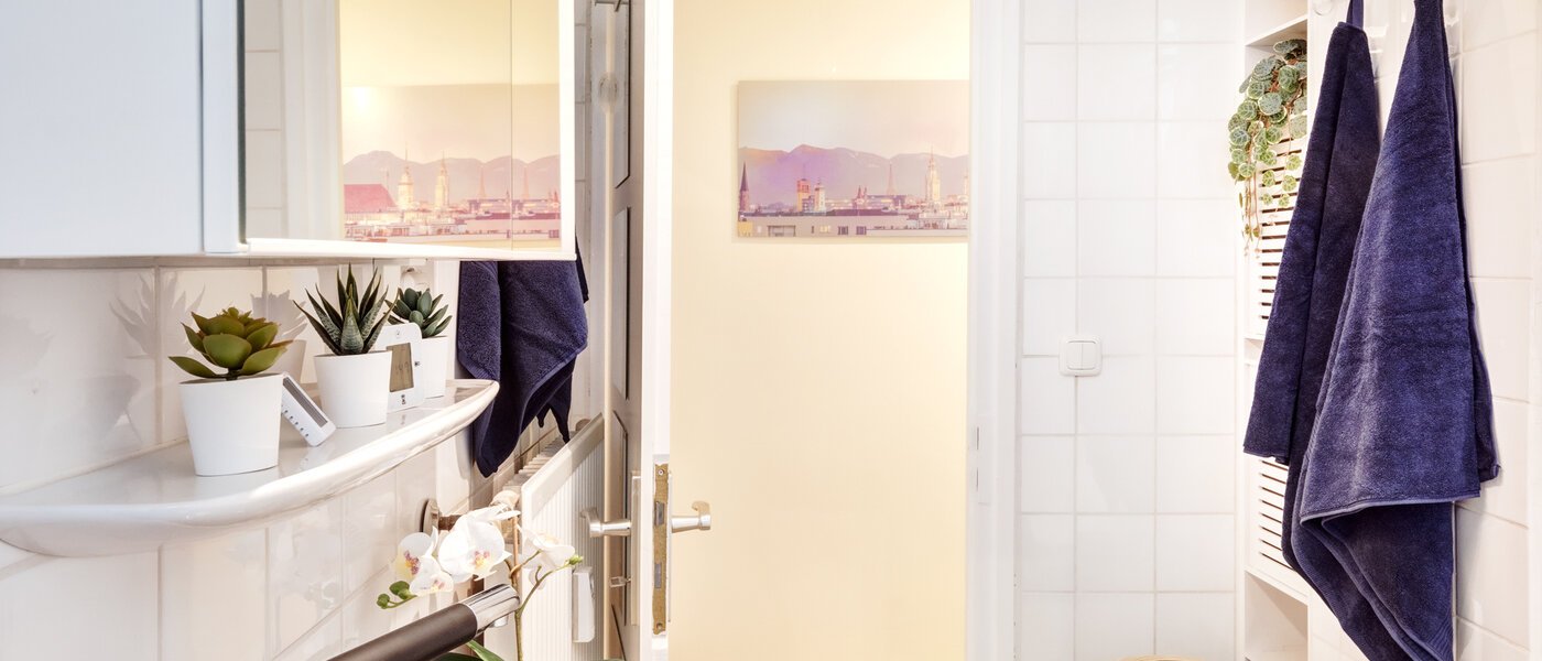 квартира München Lehel 03 ванная комната 14214