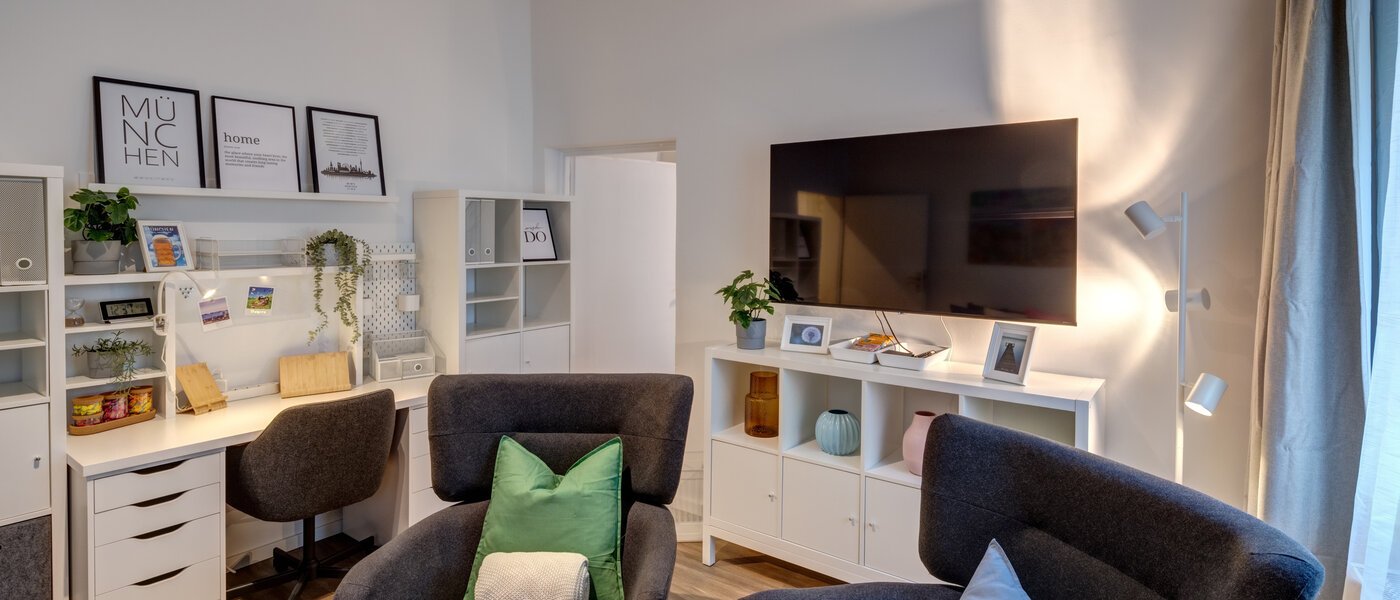 квартира München Lehel 02 жилое пространство 14214