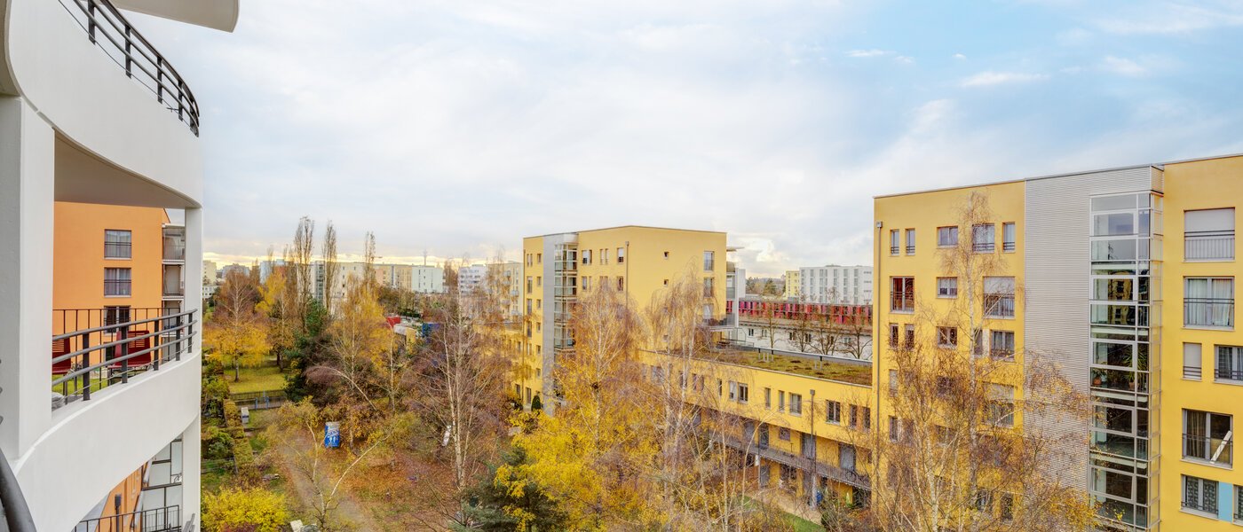 квартира München Milbertshofen 03 вид из окна 14220