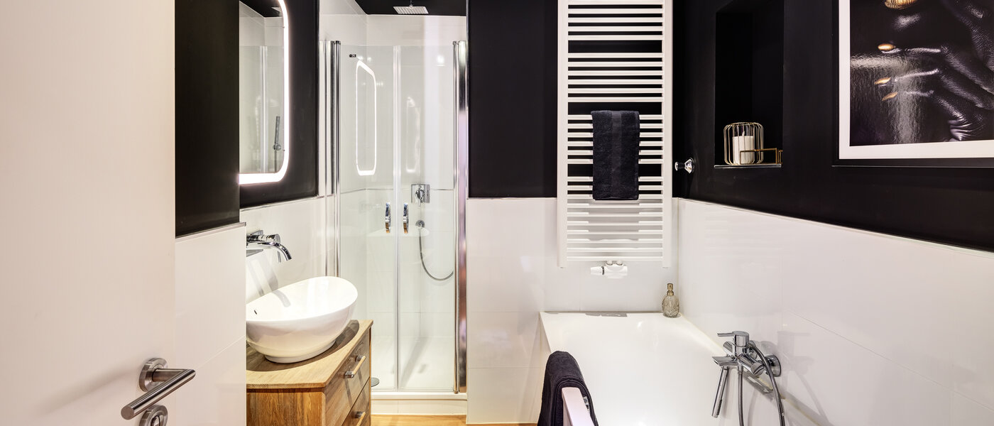 квартира München Thalkirchen 01 ванная комната 14224