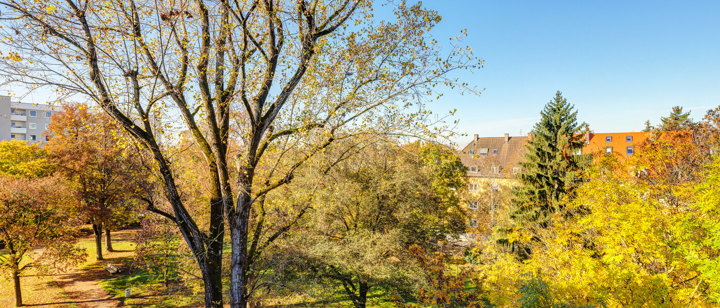 квартира München Harlaching 01 вид из окна 14232