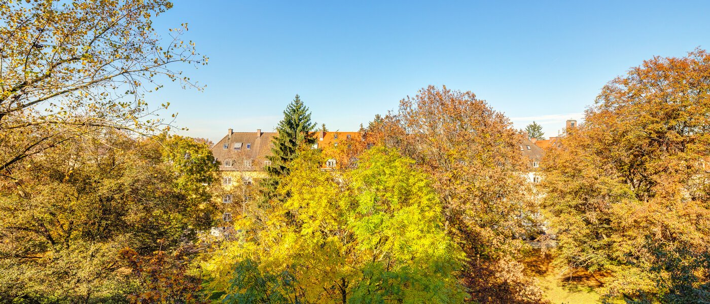 квартира München Harlaching 02 вид из окна 14232