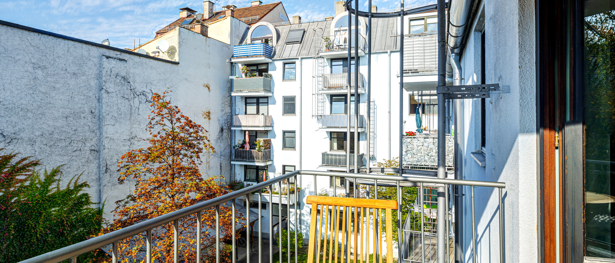 квартира München Schwanthalerhöhe 02 балкон 14233