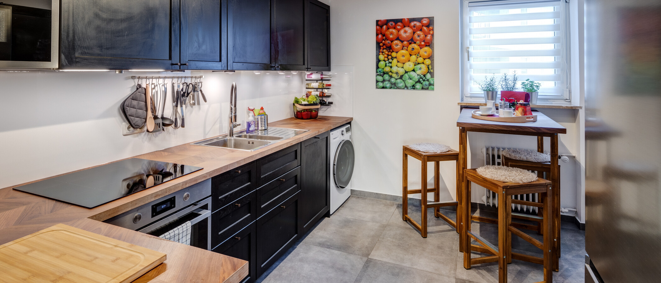 квартира München Lehel 01 кухня 14236