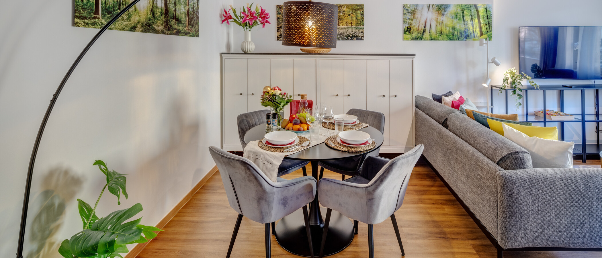 квартира München Lehel 02 жилое пространство 14236