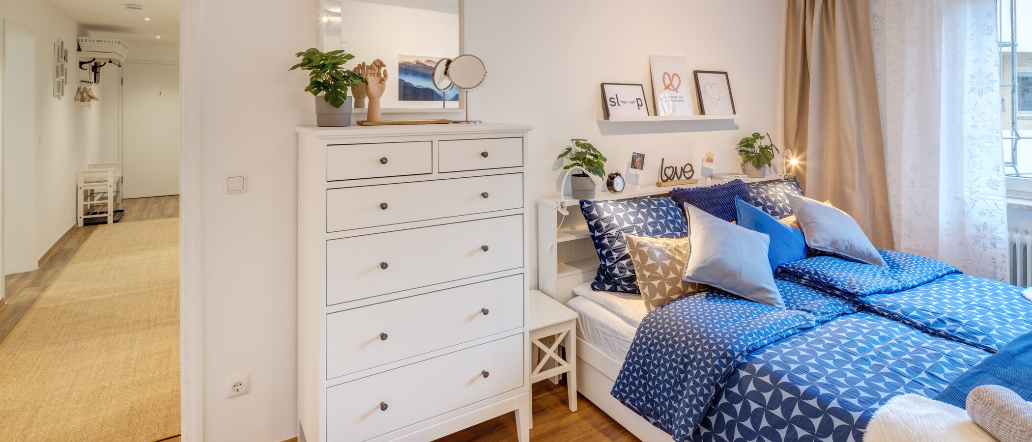 квартира München Lehel 03 1-я спальная комната 14236