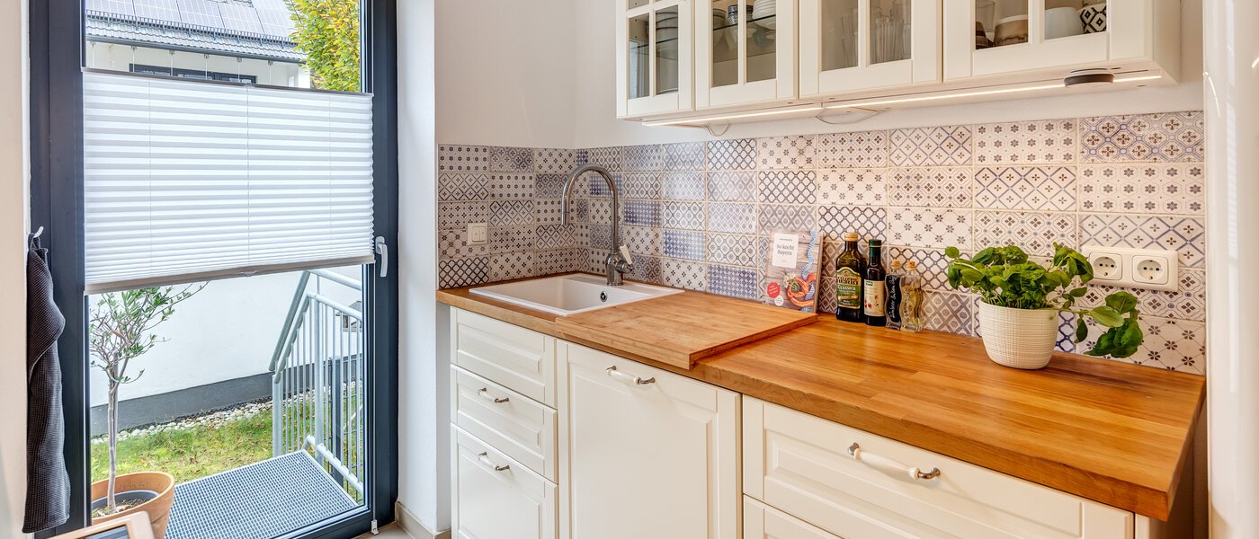 квартира München Obermenzing 02 кухня 14238