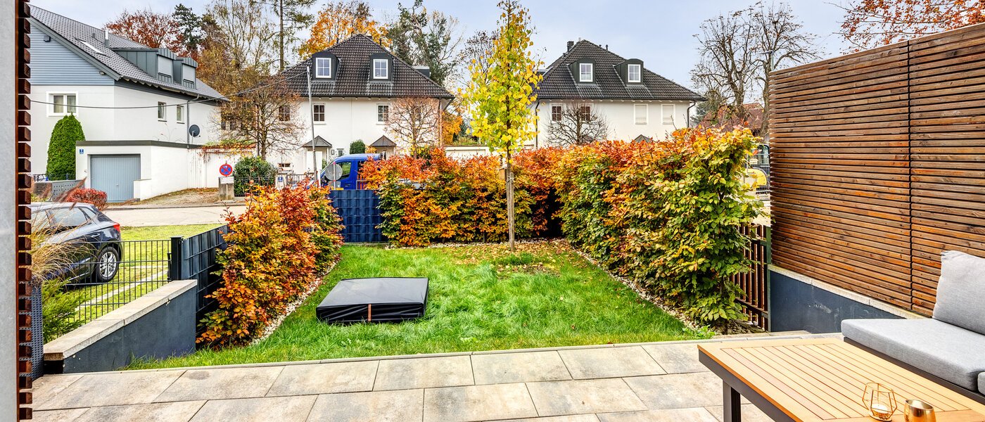 квартира München Obermenzing 01 сад 14238