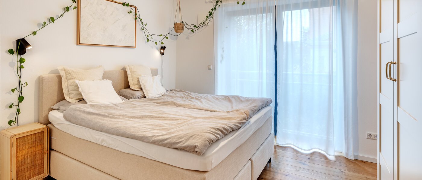 квартира München Obermenzing 01 спальная комната 14238