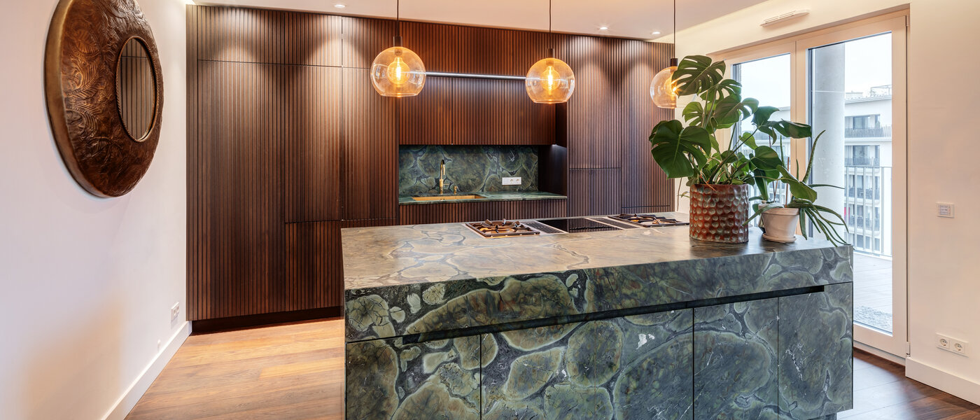 квартира-пентхаус München Au 01 кухня 14243