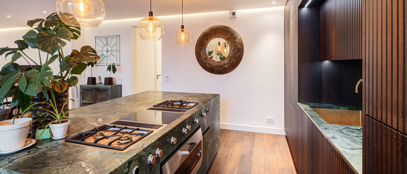 квартира-пентхаус München Au 02 кухня 14243