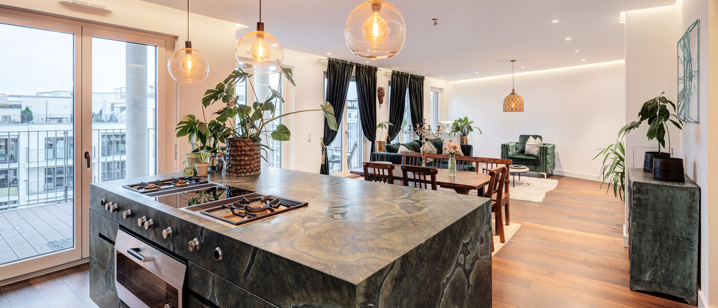 квартира-пентхаус München Au 05 кухня 14243