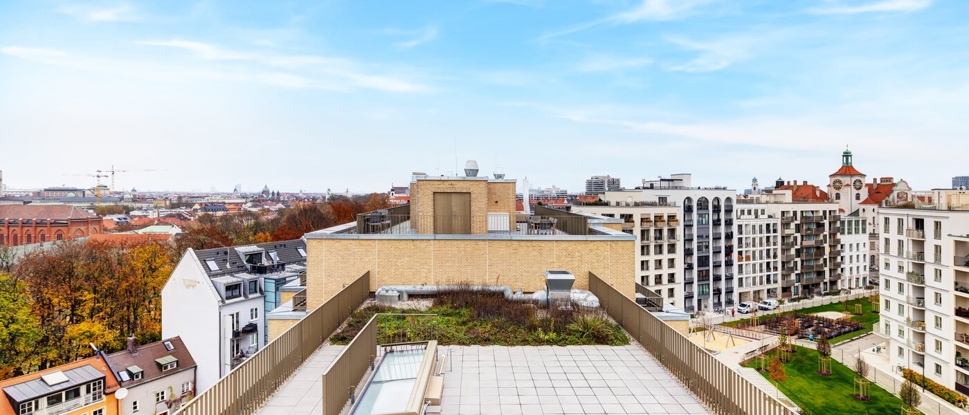 квартира-пентхаус München Au 03 вид из окна 14243