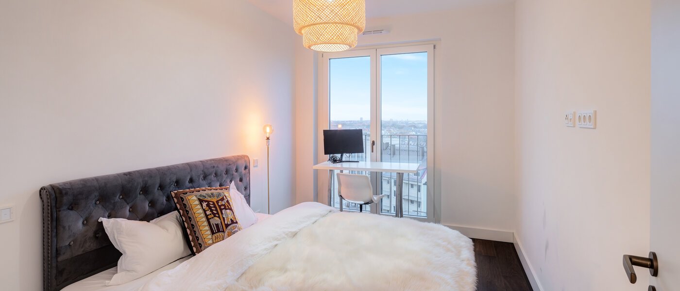 квартира-пентхаус München Au 01 2-я спальная комната 14243