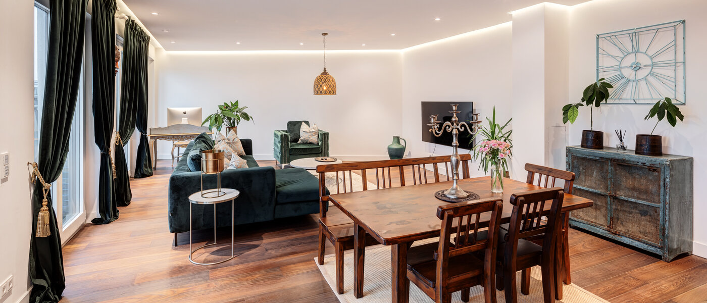 квартира-пентхаус München Au 03 гостиная 14243