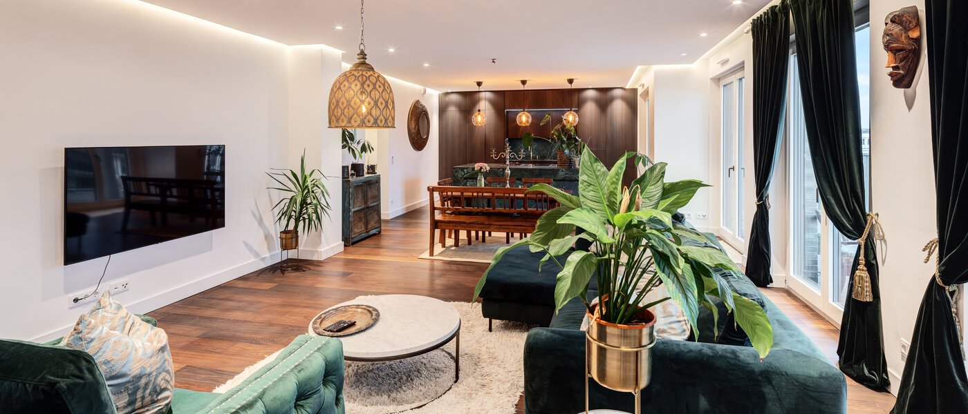 квартира-пентхаус München Au 04 гостиная 14243