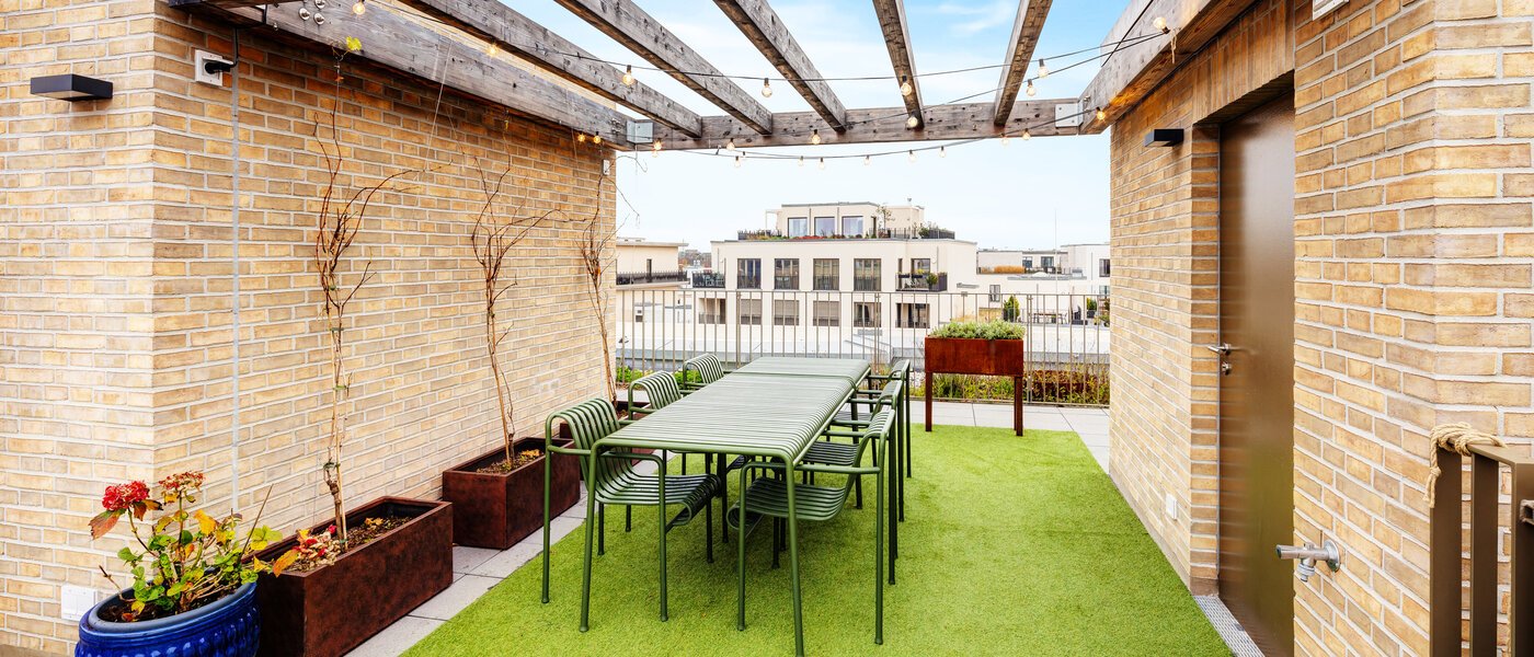 квартира-пентхаус München Au 03 терраса с крышей 14243