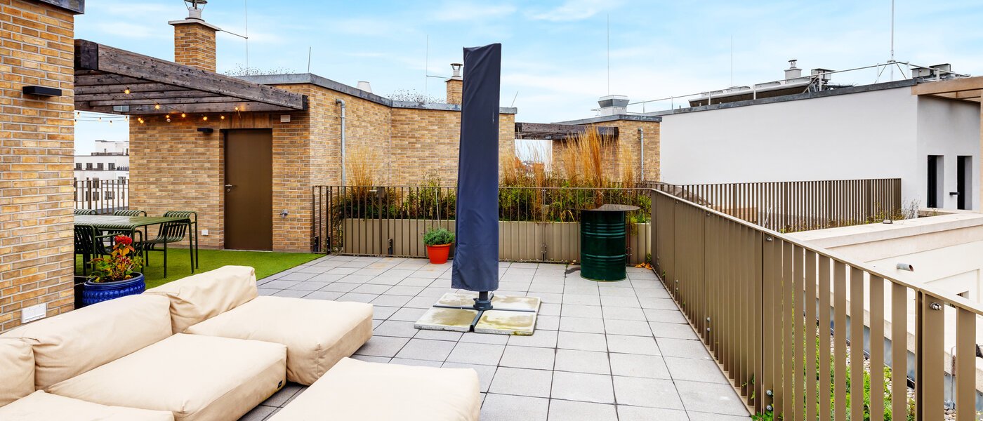 квартира-пентхаус München Au 04 терраса с крышей 14243