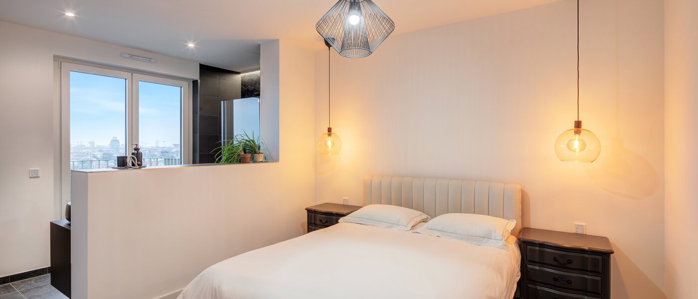 квартира-пентхаус München Au 01 1-я спальная комната 14243