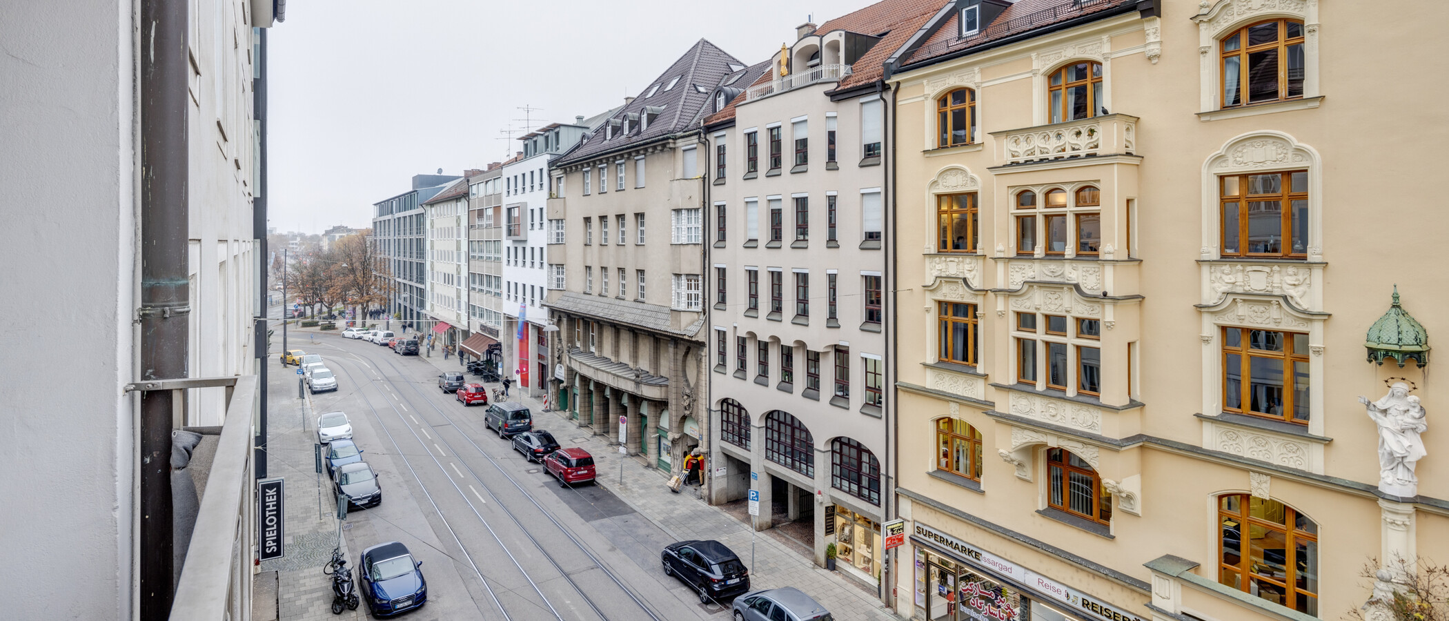квартира München Maxvorstadt - Westen 02 вид из окна 14247