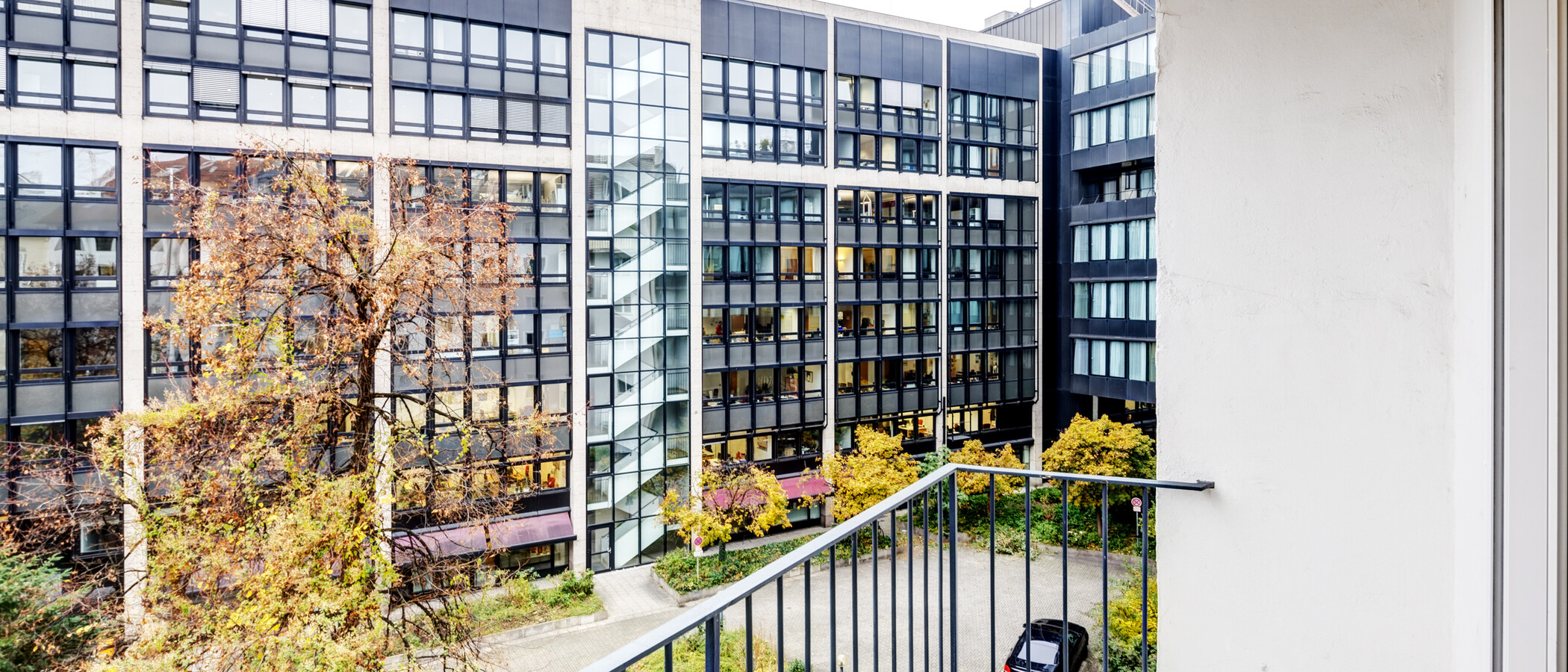 квартира München Maxvorstadt - Westen 02 2-ой балкон 14247
